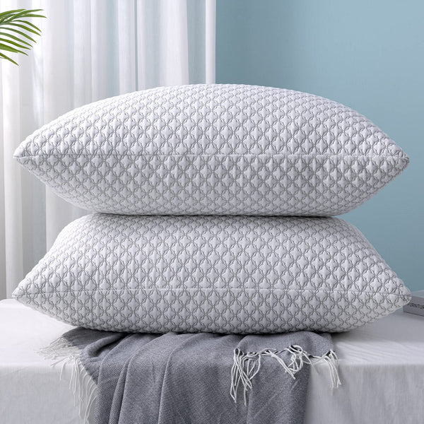 Customizable shredded memory foam pillow for personalized comfort