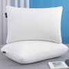 Woman enjoying a restful sleep on the fully adjustable MOLBLLY PILLOW