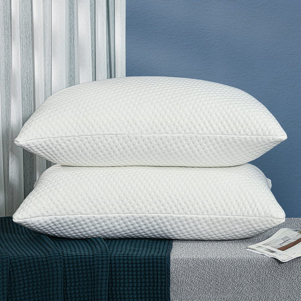 Molblly Pillows Set,White Rectangle